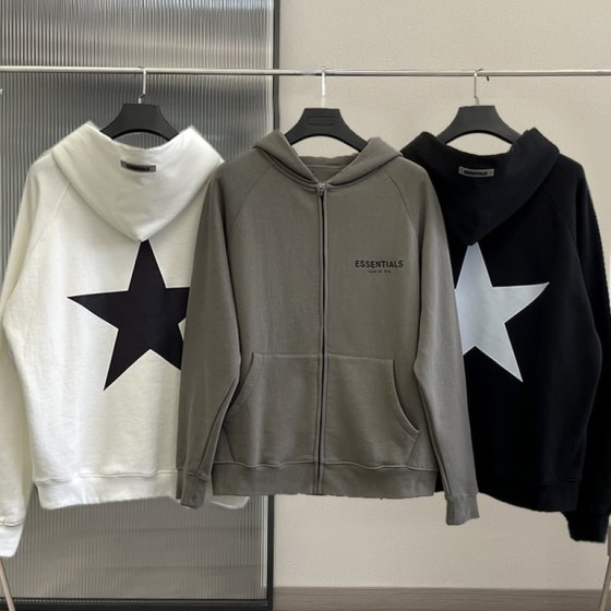 Fear of God Essentials Star Print Hoodie